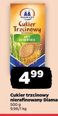 Cukier trzcinowy nierafinowany Diamant promocja w Netto