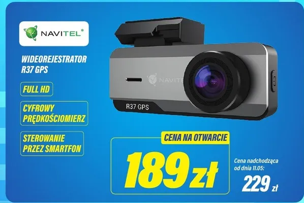 Wideorejestrator Navitel R37 GPS promocja w RTV EURO AGD