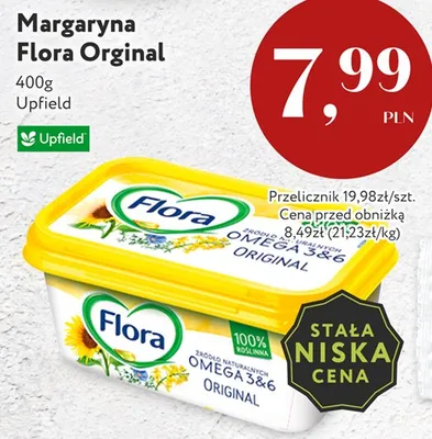 Margaryna Flora Original Upfield promocja w Market Point
