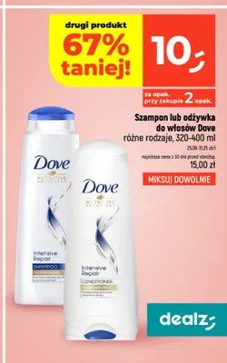 Odżywka do włosów Dove Intensive Repair promocja w Dealz