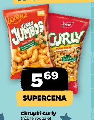 Chrupki Curly Lorenz promocja w Netto