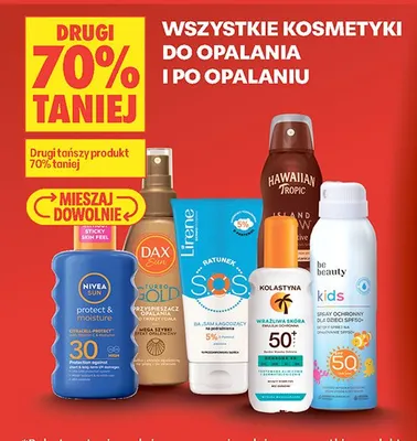 Kosmetyki do opalania i po opalaniu promocja w Biedronka