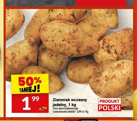 Ziemniaki wczesne jadalne polskie promocja w Twój Market