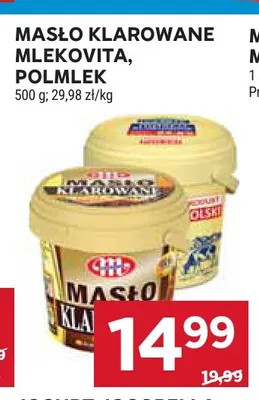 Masło klarowane Mlekovita promocja w Stokrotka