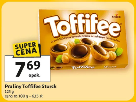 Praliny Toffifee Storck promocja w Auchan