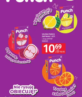 Zmywak Vileda Punch pomarańczowy promocja w Selgros