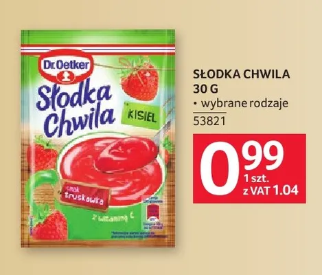 Słodka Chwila Dr. Oetker promocja w Selgros