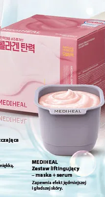Zestaw liftingujący maska + serum Mediheal promocja w Ziko Dermo