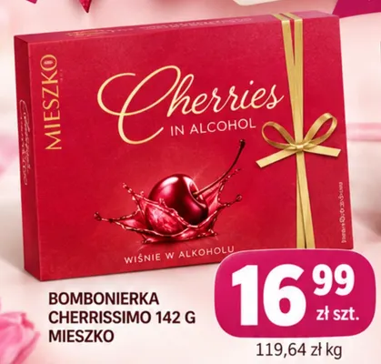 Bombonierka Cherrissimo Mieszko promocja w emma MARKET