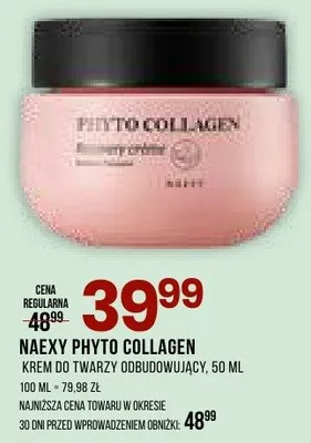 Krem do twarzy odbudowujący Phyto Collagen promocja w Drogerie Natura