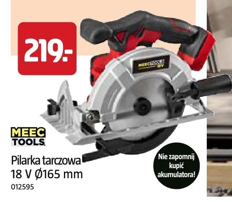 Pilarka tarczowa Meec Tools promocja w Jula