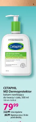 Balsam nawilżający do twarzy i ciała Cetaphil MD Dermoprotektor promocja w Hebe