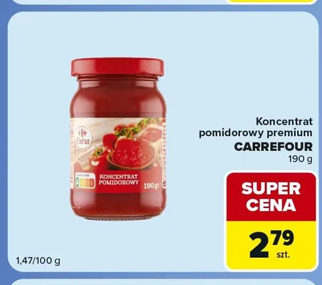 Koncentrat pomidorowy premium Carrefour promocja w Carrefour Express