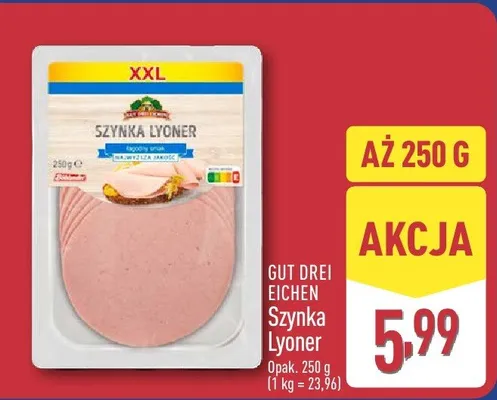 Szynka Lyoner promocja w Aldi