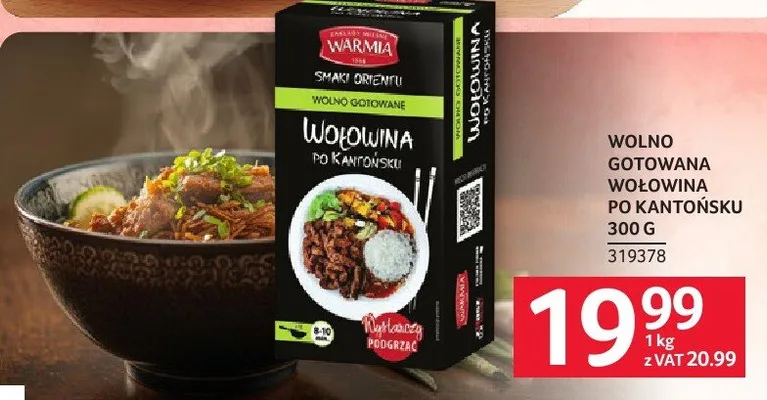 Wołowina gotowana pieczona po kantońsku promocja w Selgros