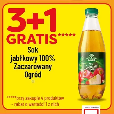 Sok jabłkowy 100% Zaczarowany Ogród promocja w POLOmarket