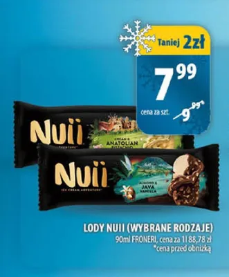 Lody Nuii promocja w Arhelan