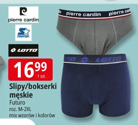 Slipy/bokserki męskie promocja w Leclerc