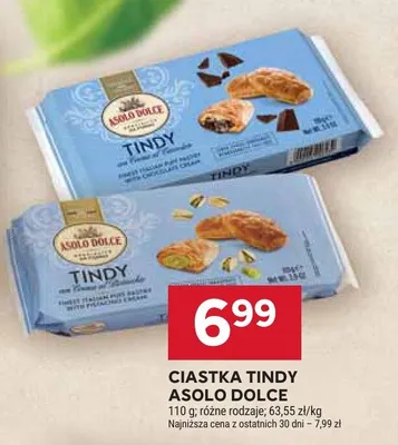 Ciastka Tindy promocja w Stokrotka