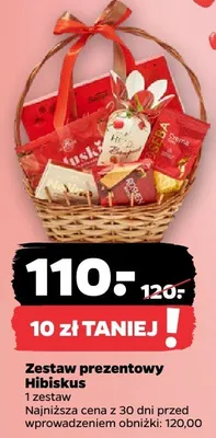 Zestaw prezentowy Hibiskus promocja w Netto