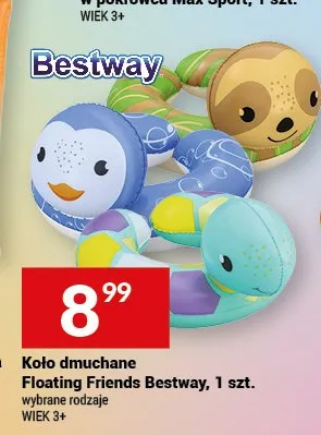 Koło dmuchane Floating Friends Bestway promocja w Twój Market