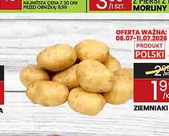 Ziemniaki młode promocja w Wafelek