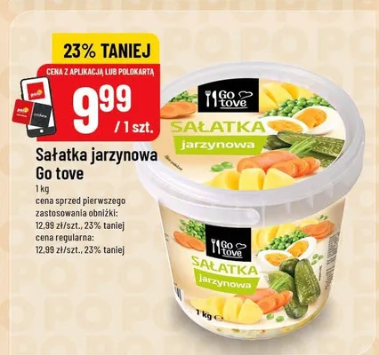Sałatka jarzynowa promocja w POLOmarket