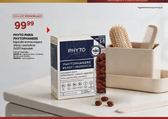 Kapsułki wzmacniające włosy i paznokcie Phyto Paris Phytophanere 2-pak promocja w Ziko Dermo