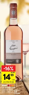 Wino La Croix Du Pin Cabernet Sauvignon Moelleux promocja w Intermarche