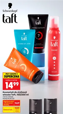 Kosmetyki do stylizacji włosów 150/200ml różne rodzaje promocja w Biedronka