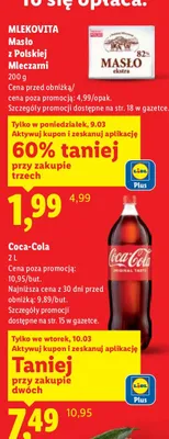 Masło z Polskiej Mleczarni promocja w Lidl