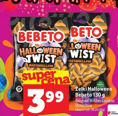 Żelki Halloween Bebeto Boo Crew promocja w TOPAZ