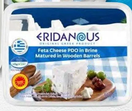 Ser Feta w solance dojrzewający w drewnianych beczkach Eridanous promocja w Lidl
