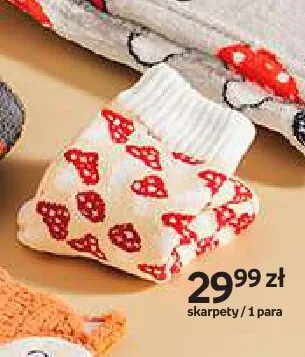 Skarpety w grzybki Hello Autumn promocja w Empik
