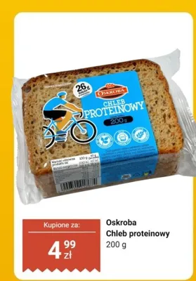 Chleb proteinowy Oskroba promocja w Dino