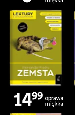 Książka Zemsta oprawa miękka Wilga promocja w Empik