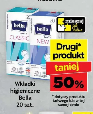 Wkładki higieniczne Bella Classic promocja w Gram Market