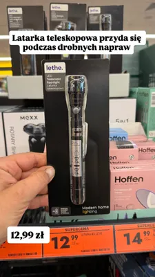 Latarka teleskopowa Lethe promocja w Biedronka