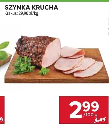Szynka krucha promocja w Stokrotka