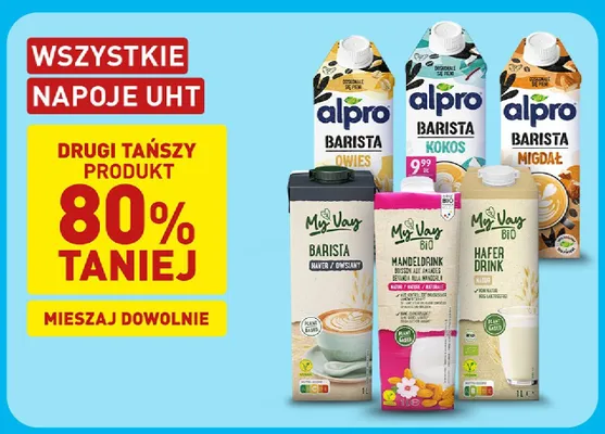 Napój owsiany Bio My Vay promocja w Aldi