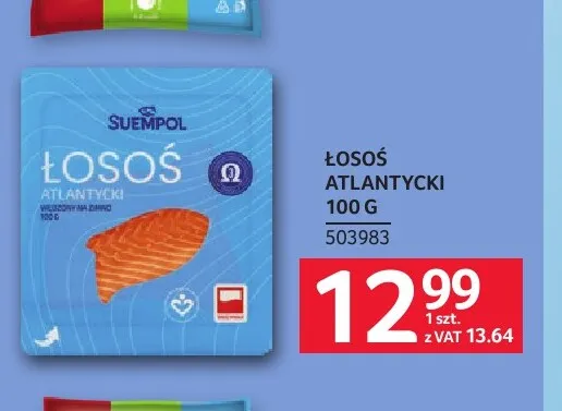 Łosoś atlantycki Suempol promocja w Selgros