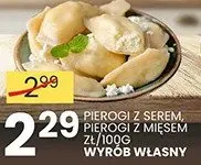 Pierogi z serem, pierogi z mięsem promocja w Wafelek