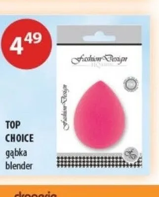 Gąbka do makijażu blender Top Choice promocja w Drogerie Laboo