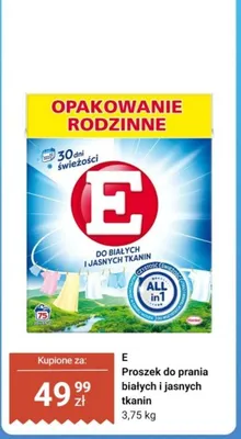 Żel do prania białych i jasnych tkanin promocja w Dino