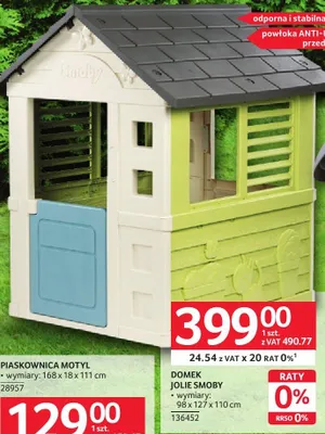 Domek Jolie Smoby promocja w Selgros