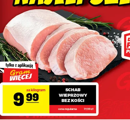 Schab wieprzowy bez kości promocja w Gram Market