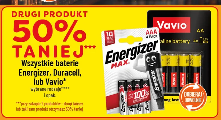Baterie Vavio promocja w POLOmarket