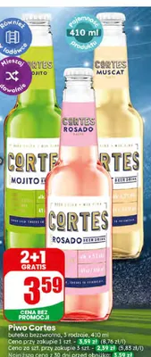 Piwo Cortes Muscat promocja w Dino