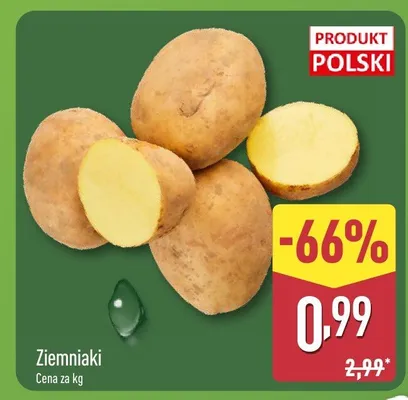 Ziemniaki promocja w Aldi