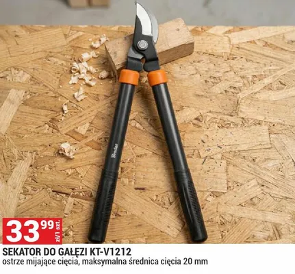 Sekator do gałęzi KT-V1212 promocja w Merkury Market